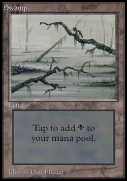 Swamp (297) LP, English MTG Collector's Edition - Image 1