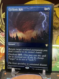 MTG | Cyclonic Rift (✨Foil Etched✨) [Commander Masters] - Image 1