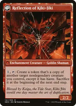 MTG Fable of the Mirror-Breaker   Reflection of Kiki-Jiki Kamigawa: Neon Dynasty - Image 2