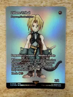 Zidane Tribal - Ragavan, Nimble Pilferer (Showcase) FOIL Final Fantasy FCA NM - Image 1