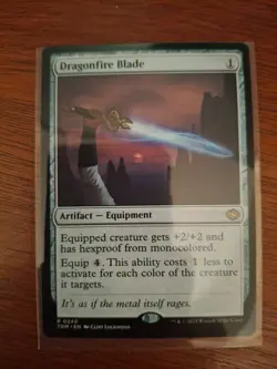 MTG Dragonfire Blade  - Tarkir: Dragonstorm #240 - Image 1