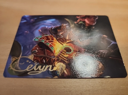 Bag Of Holding Gold Stamp Signed MTG Art Card forgotten realms art series - Image 2