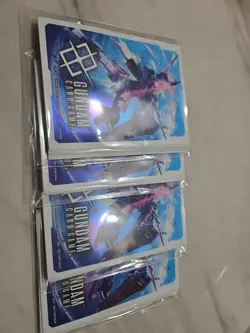 Gundam Card Game Official Sleeves Promo 10ct Resource Sleeves New Sealed - Image 1