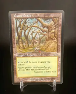 Custom Game Card-Gaea's Cradle-Urza's Saga-NM Condition - Image 1