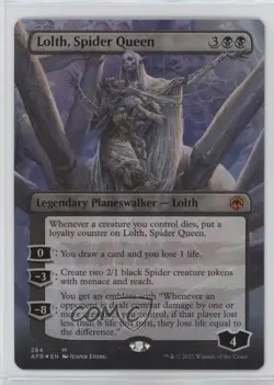 Borderless - Lolth Spider Queen Foil #284 15ik - Image 4