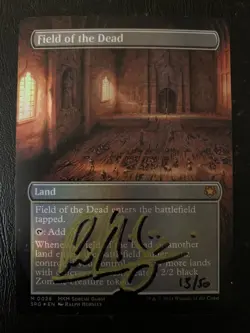 Field of the Dead Foil Artist Proof Signed Special Guest MKM SPG MTG - Image 1