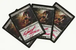 4 GUUL DRAZ VAMPIRE SIGNED Steve Argyle Magic 1x ESP 3x ENG Zendikar Vampiro MTG - Image 2