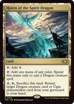 Haven of the Spirit Dragon [Tarkir: Dragonstorm] MTG - Image 1