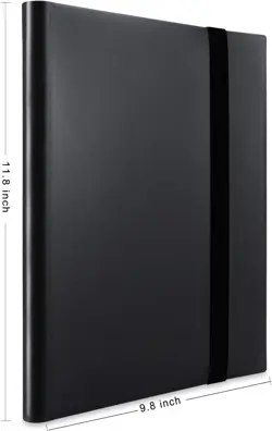 AITIME Sport Fans Gaming Card Collection Binder, 360 Side Loading Trading Card C - Image 4