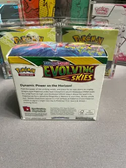 Pokémon EVOLVING SKIES Booster Box 36 Sealed Packs BRAND NEW w/Acrylic Case 💎 - Image 10