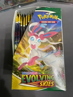 Pokémon EVOLVING SKIES Booster Box 36 Sealed Packs BRAND NEW w/Acrylic Case 💎 - Image 13