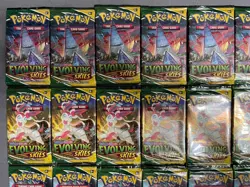 Pokémon EVOLVING SKIES Booster Box 36 Sealed Packs BRAND NEW w/Acrylic Case 💎 - Image 16
