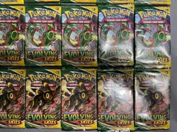 Pokémon EVOLVING SKIES Booster Box 36 Sealed Packs BRAND NEW w/Acrylic Case 💎 - Image 19