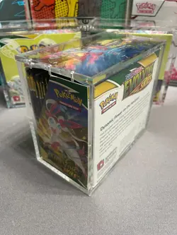Pokémon EVOLVING SKIES Booster Box 36 Sealed Packs BRAND NEW w/Acrylic Case 💎 - Image 5