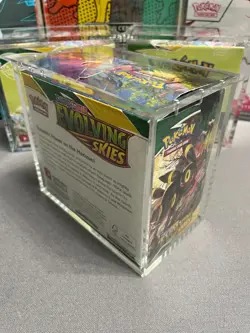 Pokémon EVOLVING SKIES Booster Box 36 Sealed Packs BRAND NEW w/Acrylic Case 💎 - Image 6