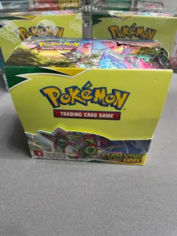 Pokémon EVOLVING SKIES Booster Box 36 Sealed Packs BRAND NEW w/Acrylic Case 💎 - Image 8
