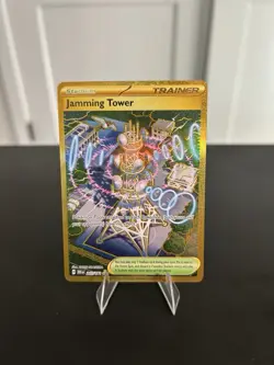 Jamming Tower - Hyper Rare 243/182 Pokémon TCG Destined Rivals Pack Fresh (NM) - Image 1
