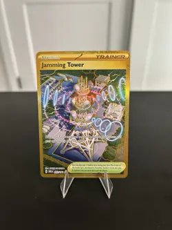 Jamming Tower - Hyper Rare 243/182 Pokémon TCG Destined Rivals Pack Fresh (NM) - Image 3