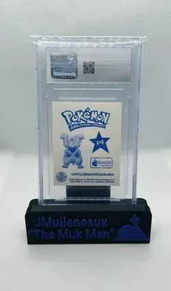 2002 Pokémon Grandbull Merlin Series 5 GOLD  Holo Sticker CGC 9 - Image 4