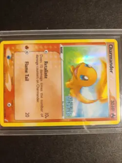 Charmander NM Pokemon TCG EX Crystal Guardians 48/100 Reverse Holo Common - Image 3