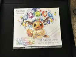 Pokemon Center Exclusive Prismatic Evolutions ETB Elite Trainer Box - Sealed - Image 5