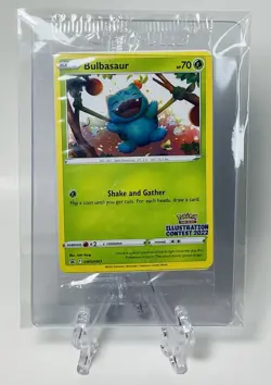 Illustration Contest 2022 Pokemon Bulbasaur Arcanine Greninja Sealed - Image 1