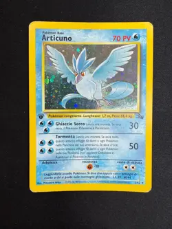 Pokemon Articuno 2/62 Fossil Rare Holo First Edition Wizards ITA Vintage Cards - Image 1