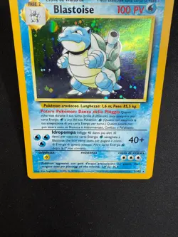 Pokemon Blastoise 2/102 Base Set Rare Holo Unlimited Wizards ITA Vintage Card - Image 13