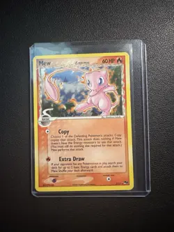 Mew Delta Species 3/17 Pop Series 5 MP Corrected Back POKEMON TCG CARD - Image 1
