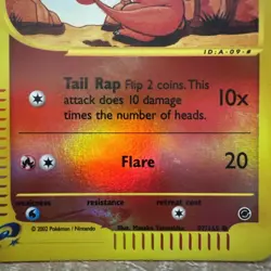 Charmander 97/165 - Expedition (EX) Reverse Holo Pokemon TCG NM - Image 6