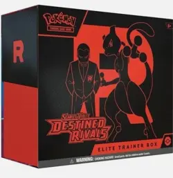 Pokemon Scarlet and Violet Destined Rivals Elite Trainer Box ETB (SMALL TEAR!!) - Image 1