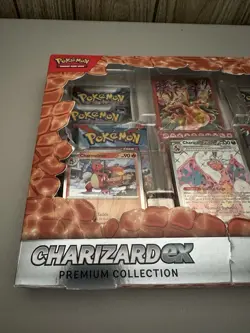 Pokémon TCG: Charizard ex Premium Collection Box - 6 Packs - Damaged Box - Image 2