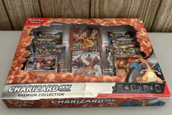Pokémon TCG: Charizard ex Premium Collection Box - 6 Packs - Damaged Box - Image 25