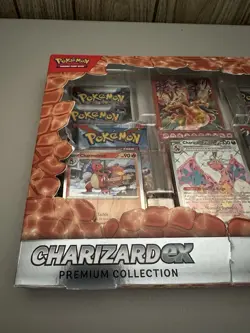 Pokémon TCG: Charizard ex Premium Collection Box - 6 Packs - Damaged Box - Image 26