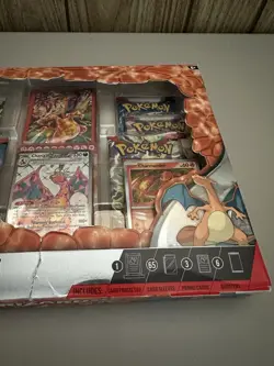 Pokémon TCG: Charizard ex Premium Collection Box - 6 Packs - Damaged Box - Image 3