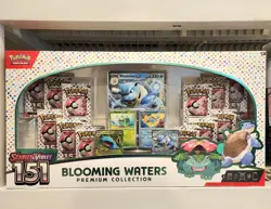 Pokemon TCG Scarlet & Violet 151 Blooming Waters Premium Collection Set IN-HAND - Image 1