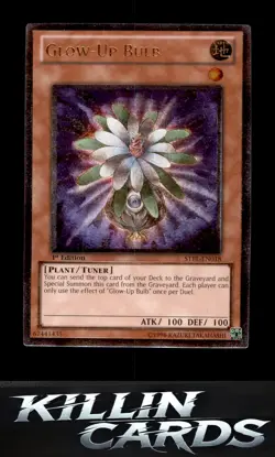 1st Edition Glow-Up Bulb (UTR) STBL-EN018 Ultimate Rare Starstrike Blast YuGiOh - Image 1
