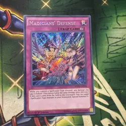 Yugioh! Magicians' Defense MVP1-ENS28 Secret Rare 1st Edition NM - Image 3