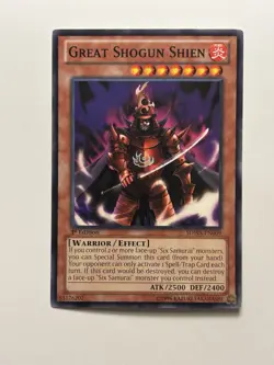 Yu-Gi-Oh! Great Shogun Shien SDWA-EN009 Common 1st Edition NM - Image 1