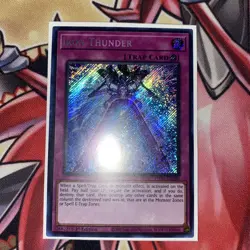 Yugioh Iron Thunder PHNI-EN080 1st Edition Secret Rare NM - Image 2