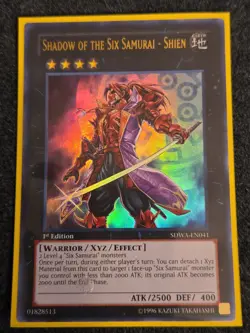 1X LP Shadow of the Six Samurai - Shien - SDWA-EN041 - Ultra Rare 1st Edition - Image 2