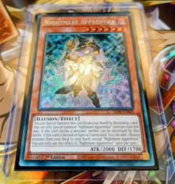 Nightmare Apprentice (Secret Rare) - LEDE-EN029 - Yu-Gi-Oh TCG - Image 2