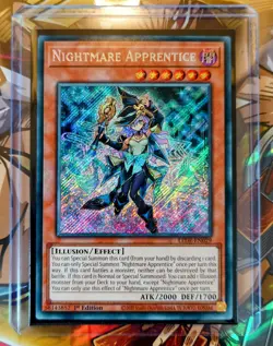 Nightmare Apprentice (Secret Rare) - LEDE-EN029 - Yu-Gi-Oh TCG - Image 4