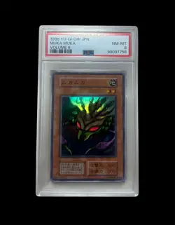 Yu-Gi-Oh  MUKA MUKA PSA 8 super  rare   Japanese F/S - Image 1