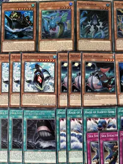 YuGiOh Legendary Fisherman Deck Core Umi Mega Fortress Whale , Lord Kairyu-Shin - Image 2