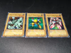 Yu-Gi-Oh! Magnet Warrior DOR-E001 / DOR-E002 / DOR-E003 Secret Rare Promo Set LP - Image 24