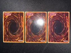 Yu-Gi-Oh! Magnet Warrior DOR-E001 / DOR-E002 / DOR-E003 Secret Rare Promo Set LP - Image 4