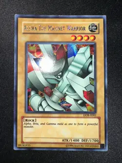 Yu-Gi-Oh! Magnet Warrior DOR-E001 / DOR-E002 / DOR-E003 Secret Rare Promo Set LP - Image 5