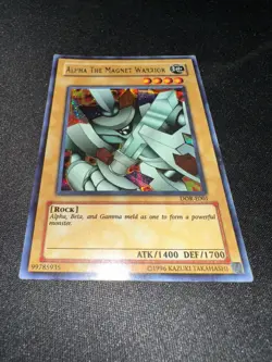 Yu-Gi-Oh! Magnet Warrior DOR-E001 / DOR-E002 / DOR-E003 Secret Rare Promo Set LP - Image 6