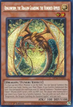 Ringowurm The Dragon Guarding The Hundred Apples MP24-EN080 - 1st Ed NM Yugioh - Image 2
